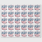 Verenigde Staten 250e Onafhankelijkheidsdag Vierin Cadeaupapier (Vlak)