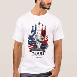 Verenigde Staten 250e verjaardag Patriottisch 250 T-shirt