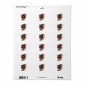 Verenigde Staten 250e Vrijheid Etiket (Full Sheet)
