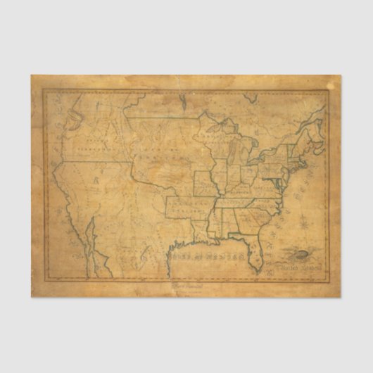 Verenigde Staten 25 2 Tissuepapier (Voorkant)