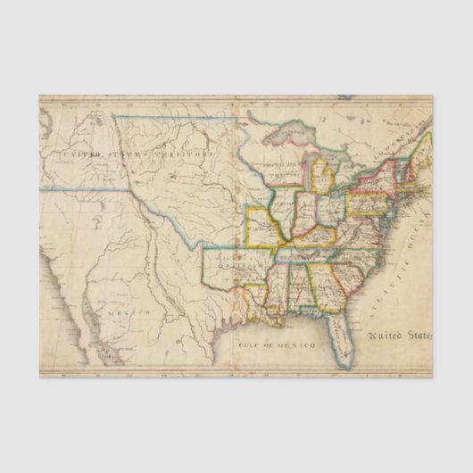 Verenigde Staten 26 Tissuepapier (Voorkant)