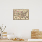 Verenigde Staten 27 Poster (Keuken)