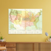 Verenigde Staten 28 Canvas Afdruk (Insitu (Woonkamer))