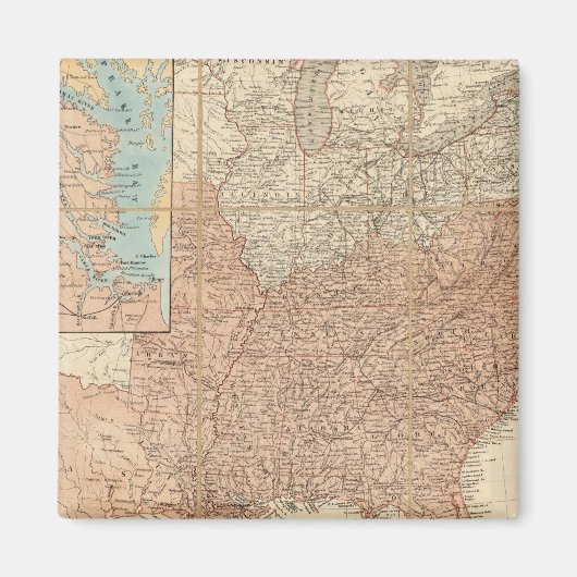 Verenigde Staten 2 Magneet (Voorkant)