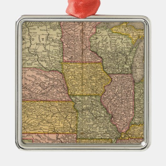 Verenigde Staten 35 Metalen Ornament (Voorkant)