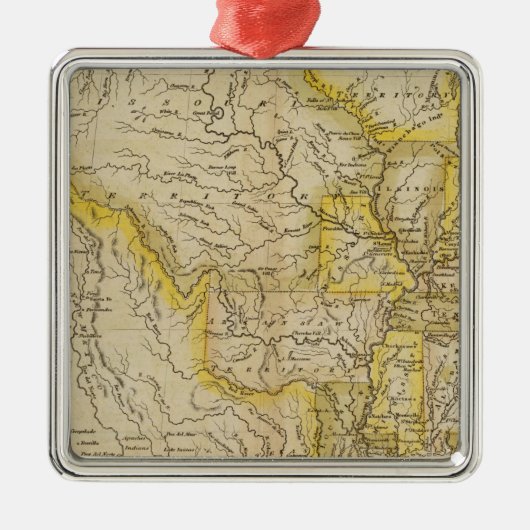 Verenigde Staten 36 Metalen Ornament (Voorkant)