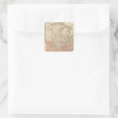 Verenigde Staten 37 Vierkante Sticker (Tas)