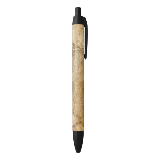 Verenigde Staten 39 Zwarte Inkt Pen (Achterkant (Verticaal))