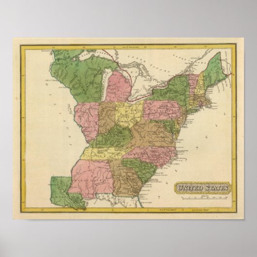 Verenigde Staten 3 Poster (Voorkant)