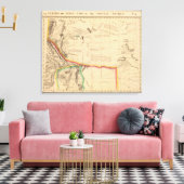 Verenigde Staten 48 Canvas Afdruk (Insitu (Woonkamer))