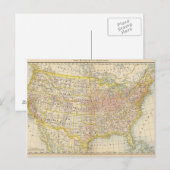 Verenigde Staten 4 Briefkaart (Voorkant / Achterkant)