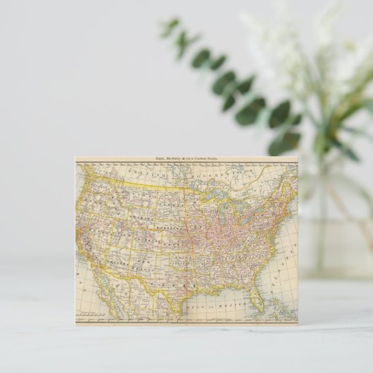 Verenigde Staten 4 Briefkaart (Staand voorkant)