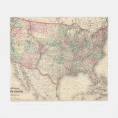 Verenigde Staten 4 Fleece Deken (Voorkant (Horizontaal))