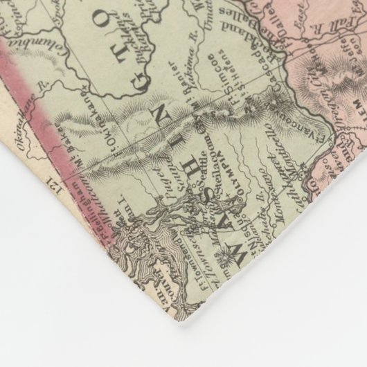 Verenigde Staten 4 Fleece Deken (Hoek)