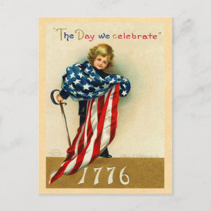 Verenigde Staten 4 juli Briefkaart