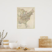 Verenigde Staten 4 Poster (Keuken)