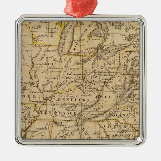 Verenigde Staten 5 Metalen Ornament (Voorkant)