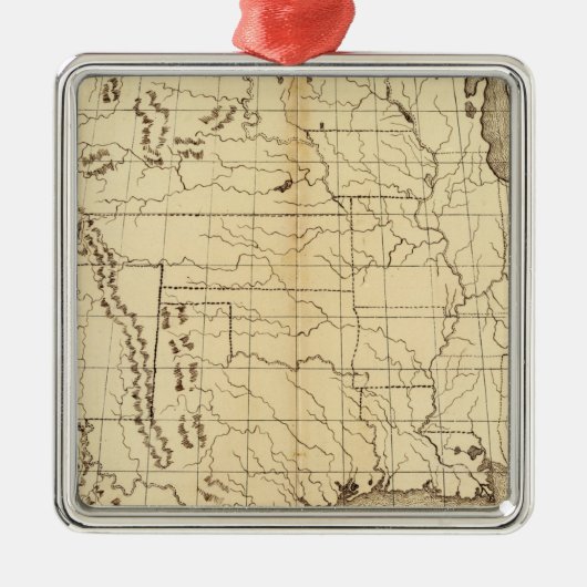 Verenigde Staten 6 Metalen Ornament (Voorkant)