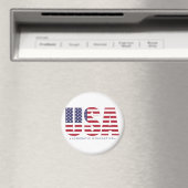 Verenigde Staten Acrobat Gymnastics Magnet (Insitu (Vaatwasser))