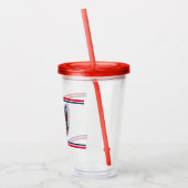 Verenigde Staten Acryl Tumbler Drinkbeker (Links)