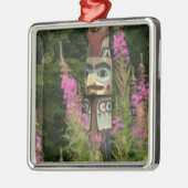 Verenigde Staten, Alaska, Ketchikan, Totem Bight S Metalen Ornament (Links)