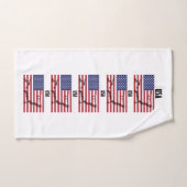 Verenigde Staten AMERICA FLAG Persoonlijk 5 Foto Handdoek (Handdoek)