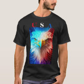 Verenigde Staten American Bald Eagle T-shirt (Voorkant)