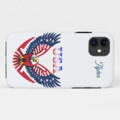 Verenigde Staten American Eagle Case-Mate iPhone Case (Achterkant (horizontaal))