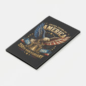 Verenigde Staten Amerika 250e Verjaardag Adelaar Post-it® Notes (Schuin)