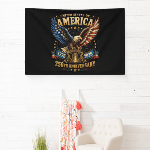 Verenigde Staten Amerika 250e Verjaardag Adelaar Spandoek
