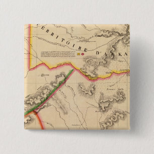 Verenigde Staten, Amerika 55 Vierkante Button 5,1 Cm