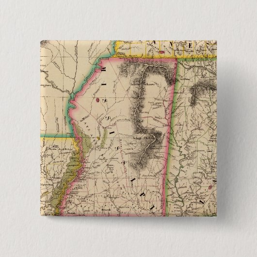 Verenigde Staten, Amerika 56 Vierkante Button 5,1 Cm (Voorkant)