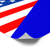 verenigde staten - amerika bosnië - herzegovina ha poster (Hoek)