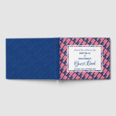 Verenigde Staten AMERIKA FLAG Scripting Custom Wed Gastenboek (Volledig)