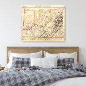 Verenigde Staten, Amerika sep. 50 Canvas Afdruk (Insitu (Slaapkamer))