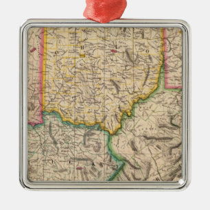 Verenigde Staten, Amerika sep. 50 Metalen Ornament