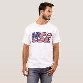Verenigde Staten amerika T-shirt (Voorkant volledig)