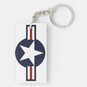 verenigde staten - amerika vlag - afgerdel - symbo sleutelhanger