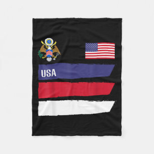 Verenigde Staten Amerika Vlag American Football Vo Fleece Deken