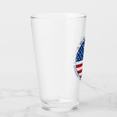 Verenigde Staten - Amerikaans Vlag - Gepersonalise Glas (Rechts)