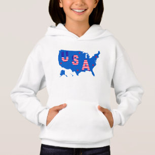 Verenigde Staten Amerikaanse Patriottische Kaart /