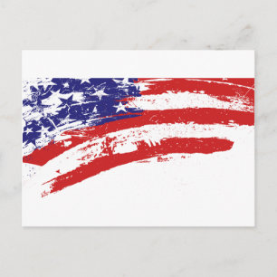 Verenigde Staten/Amerikaanse Star Flag, VS/VS Briefkaart