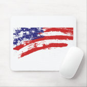 Verenigde Staten/Amerikaanse Star Flag, VS/VS Muismat (Met muis)