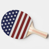 Verenigde Staten Amerikaanse vlag 4e juli Aangepas Tafeltennisbatje (Zijkant)