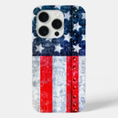 Verenigde Staten Amerikaanse Vlag Case-Mate iPhone Case (Achterkant)
