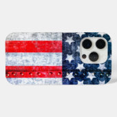 Verenigde Staten Amerikaanse Vlag Case-Mate iPhone Case (Achterkant (horizontaal))