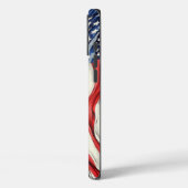 Verenigde Staten Amerikaanse Vlag Case-Mate iPhone Case (Achterkant / Links)