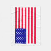 Verenigde Staten Amerikaanse Vlag Fleece Dekens (Voorkant)