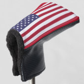 Verenigde Staten Amerikaanse Vlag Old Glory Golfheadcover (3/4 voorkant)