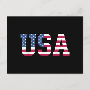 Verenigde Staten Amerikaanse Vlag Patriottische Ro Feestdagenkaart